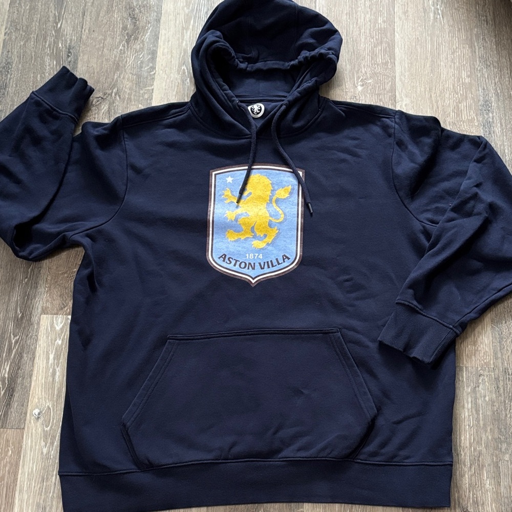 Aston Villa FC Premier League Navy Hoodie for Men